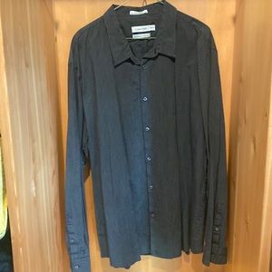 Mens Calvin Klein dress shirt XXL GUC